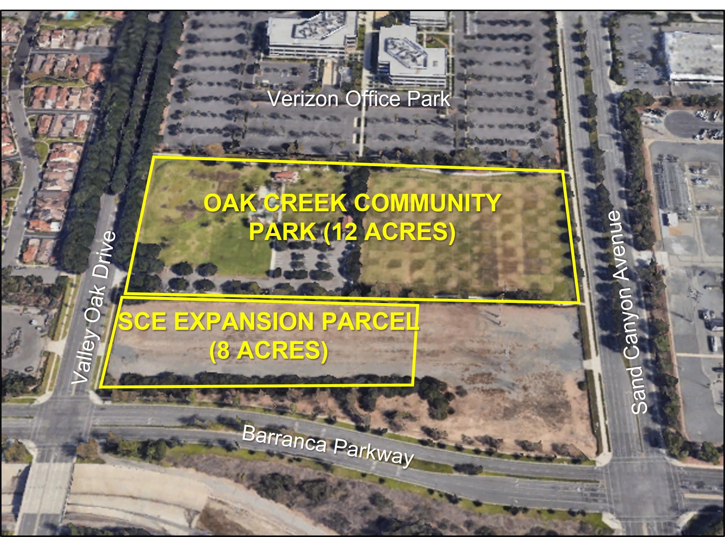 Proposed Oak Creek Community Park Improvements