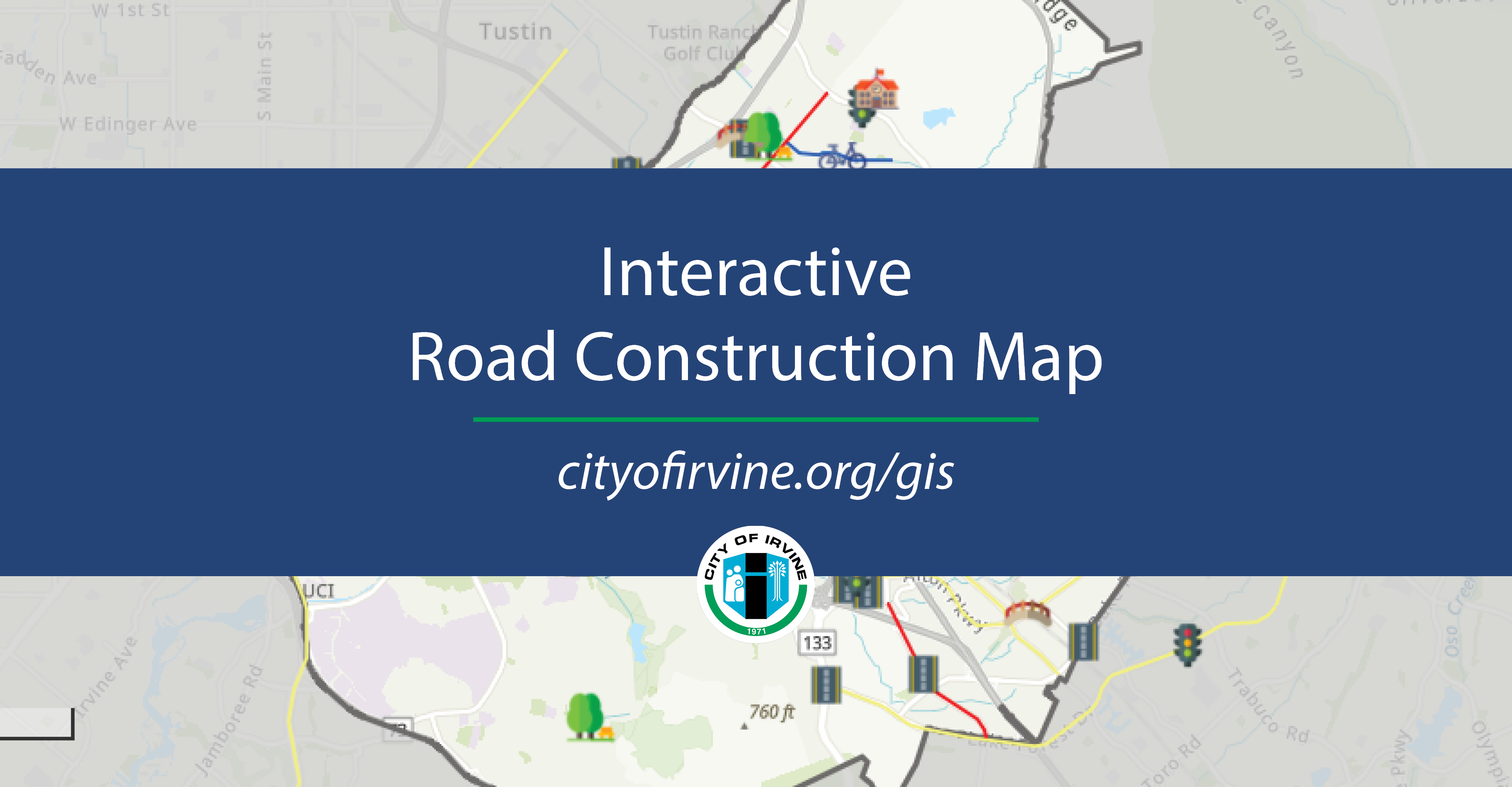 Interactive Road Construction Map | City of Irvine