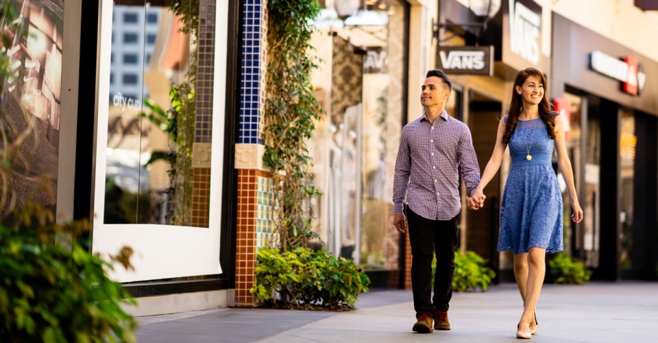 shopping couple 