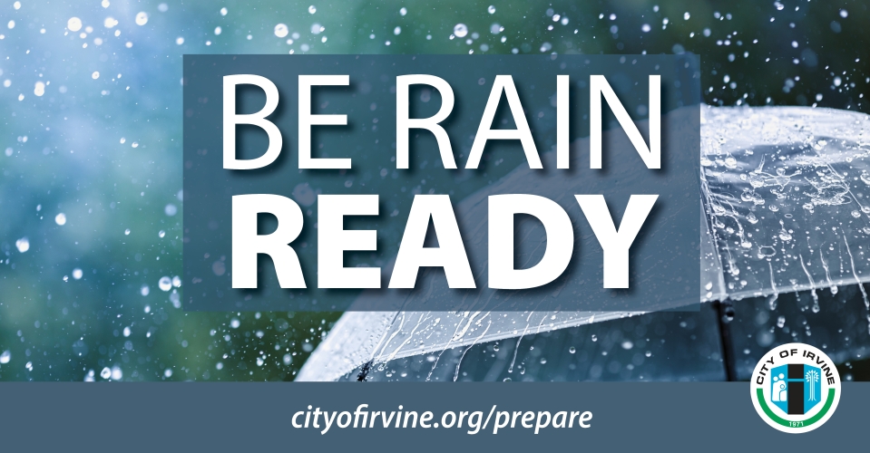 Be Rain Ready  City of Irvine