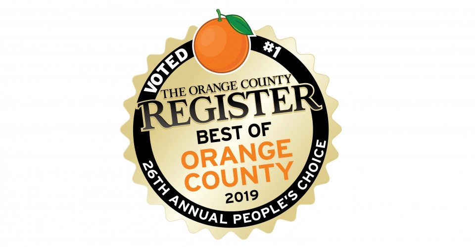 Orange County Register Best of Orange County Seal