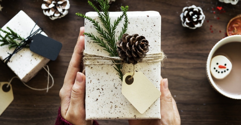 Wrapped present