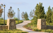 image of a parkway entrance